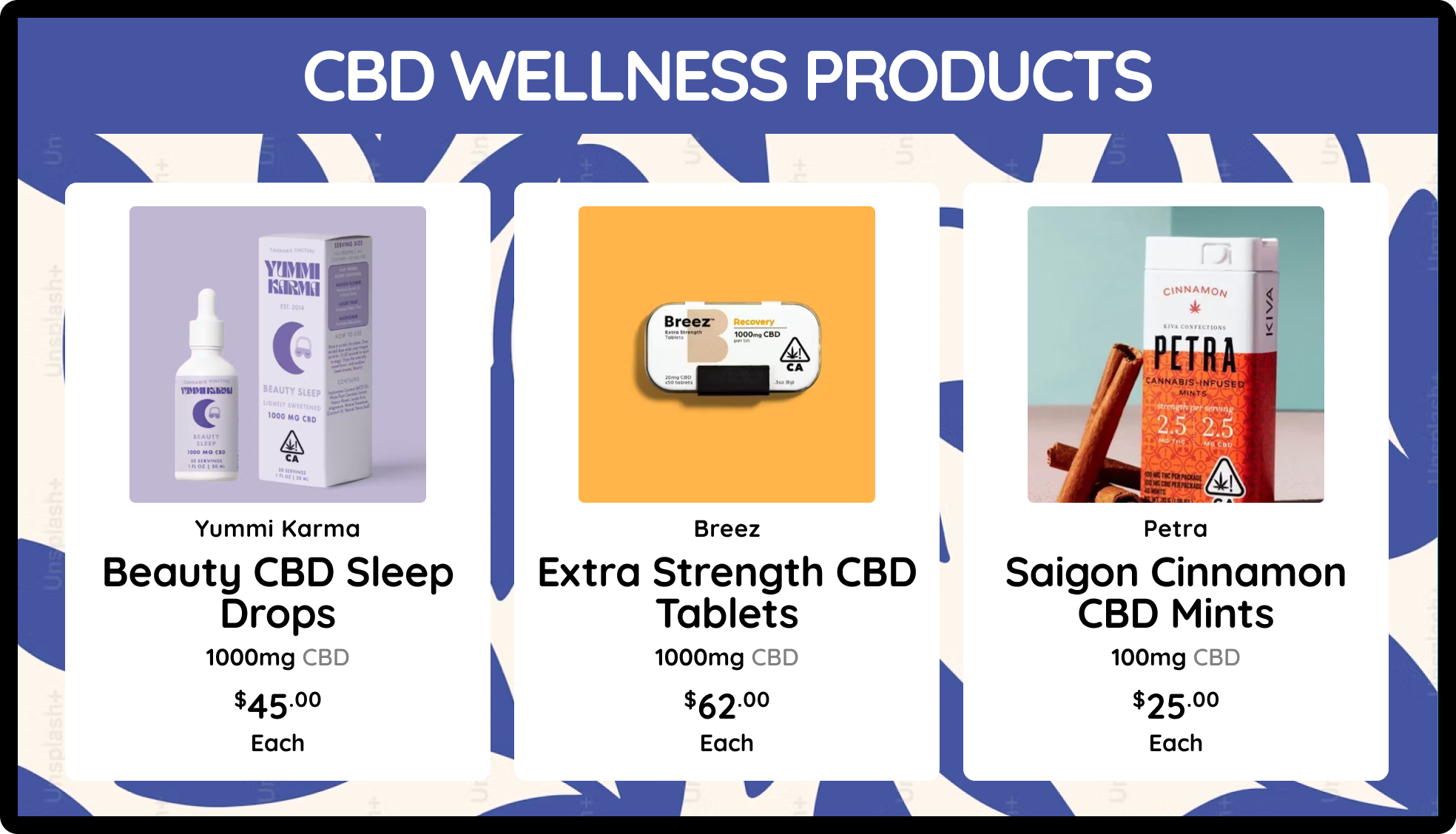 Lookbook Category CBD