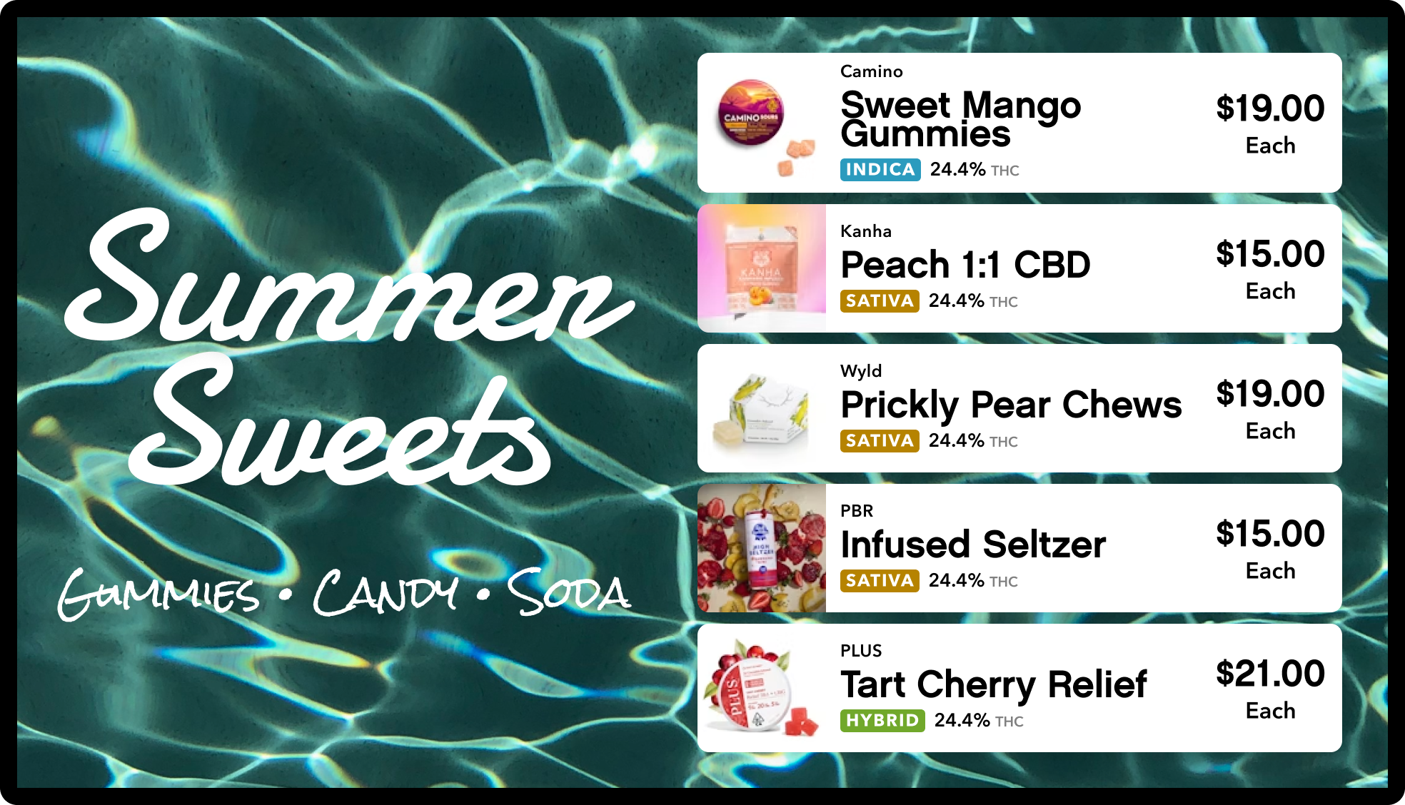 Lookbook Category Sweets