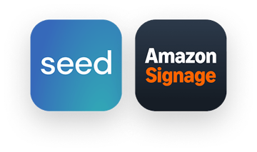 Seed Amazon Signage icons